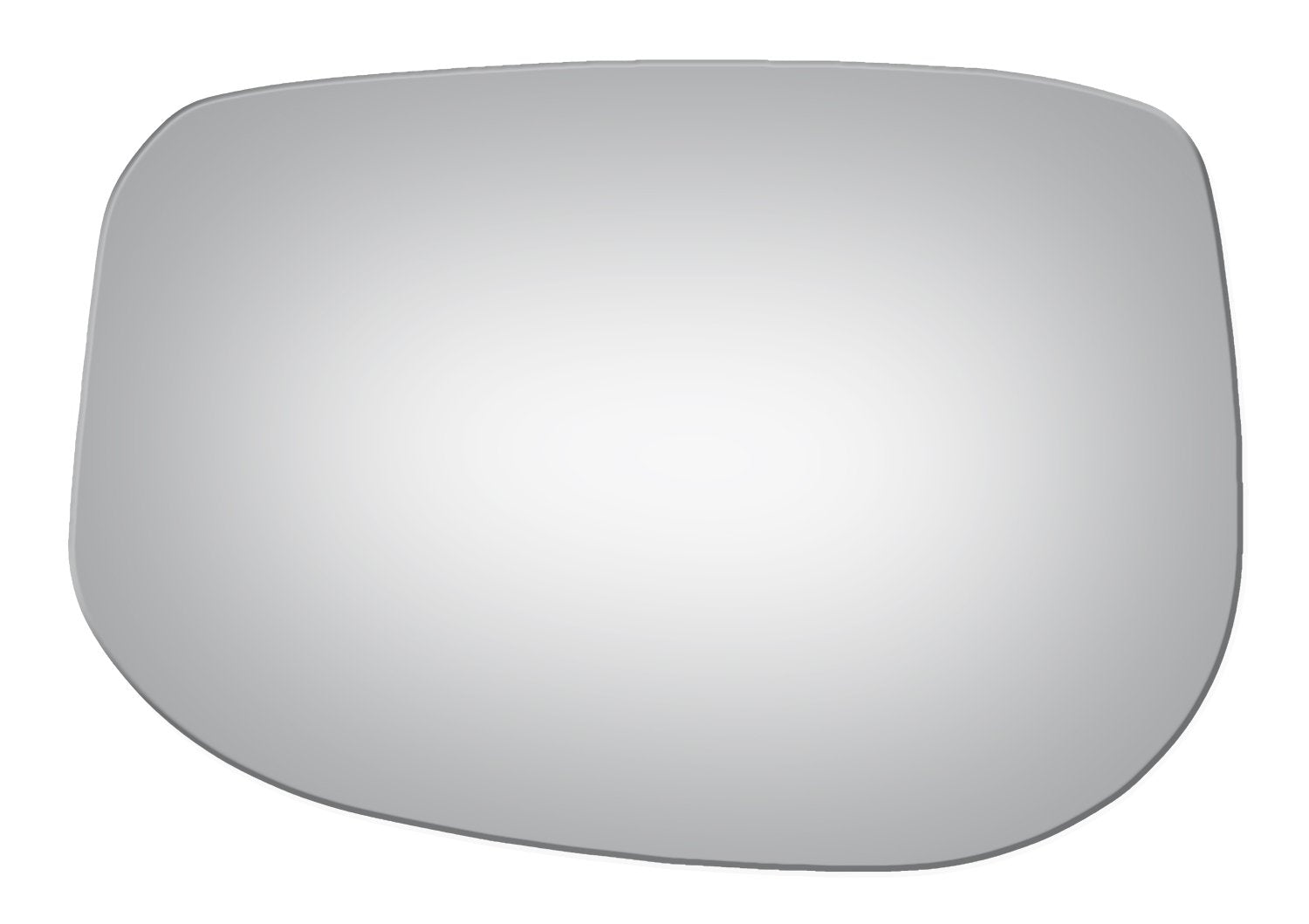 Burco 4287 Flat Driver Side Replacement Mirror Glass (Mount Not Included) For 2009-2014 Honda Fit (2009, 2010, 2011, 2012, 2013,
