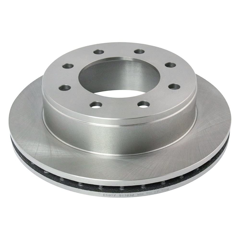 Trq Rear Brake Rotors Set Vented Compatible With 2008-2023 Chevrolet Express 2500 2005-2023 Express 3500 Gmc Savana 2500 Savana