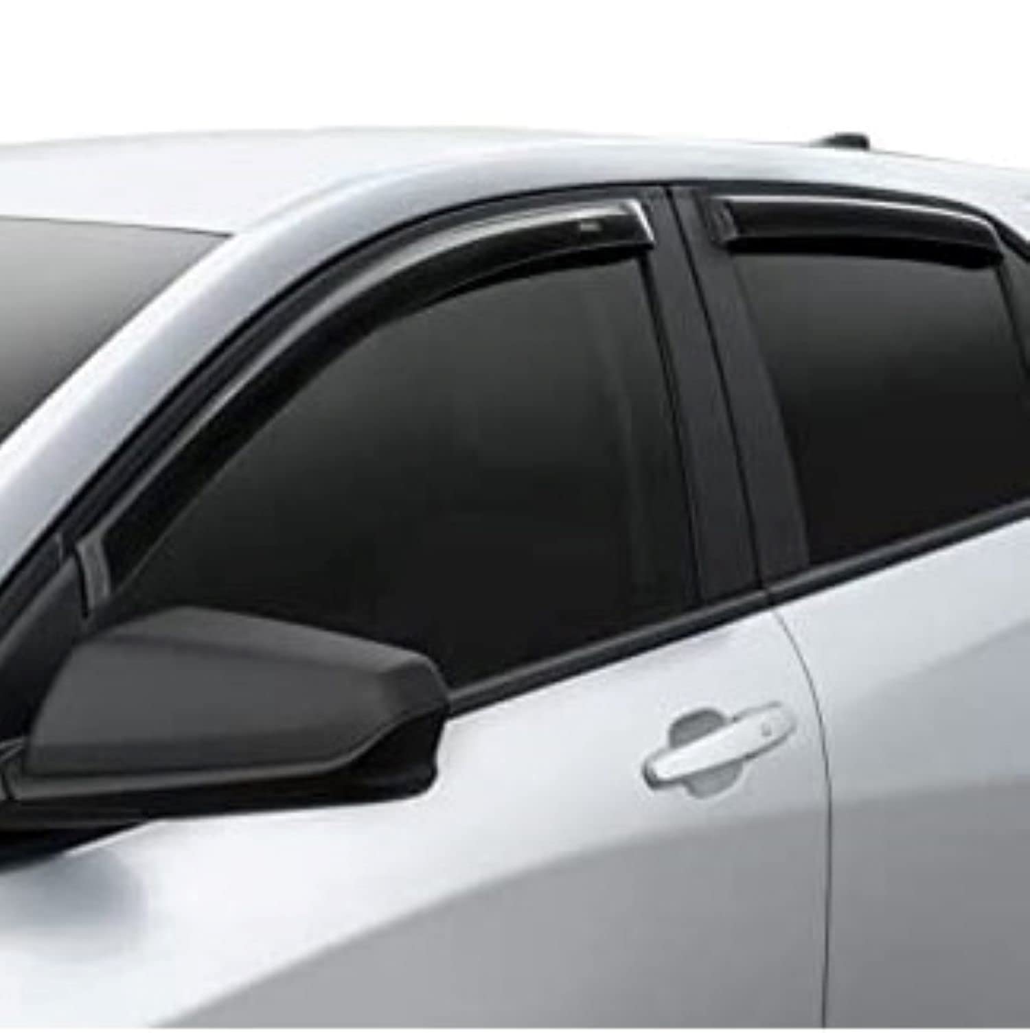 Auto Ventshade [Avs] Outside Mount Ventvisor / Window Deflectors | Fits 2021 - 2024 Cadillac Escalade/Chevrolet Tahoe/Gmc Yukon, 4 Pcs. | Smoke - 94706