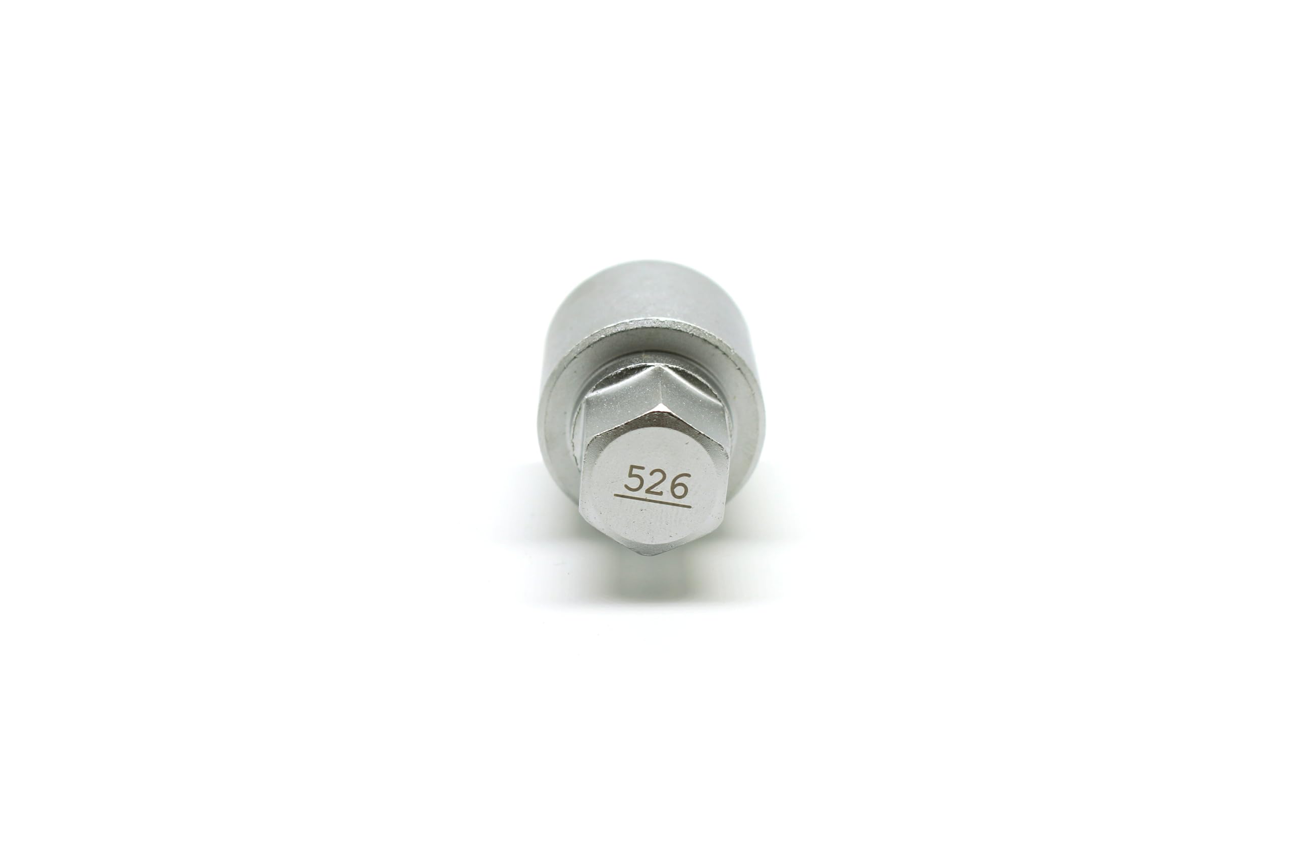 TEMO Wheel Lock Nut Screw Removal Key S3056 for VW Audi, Silver, Steel, Size 526