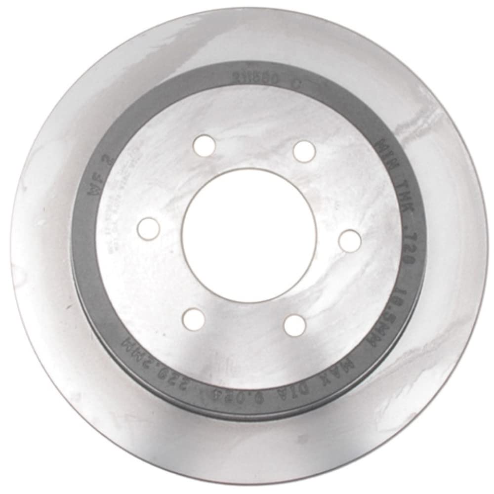 Raybestos R-Line Automotive Replacement Rear Disc Brake Rotor For Select Ford, Lincoln (680182R)