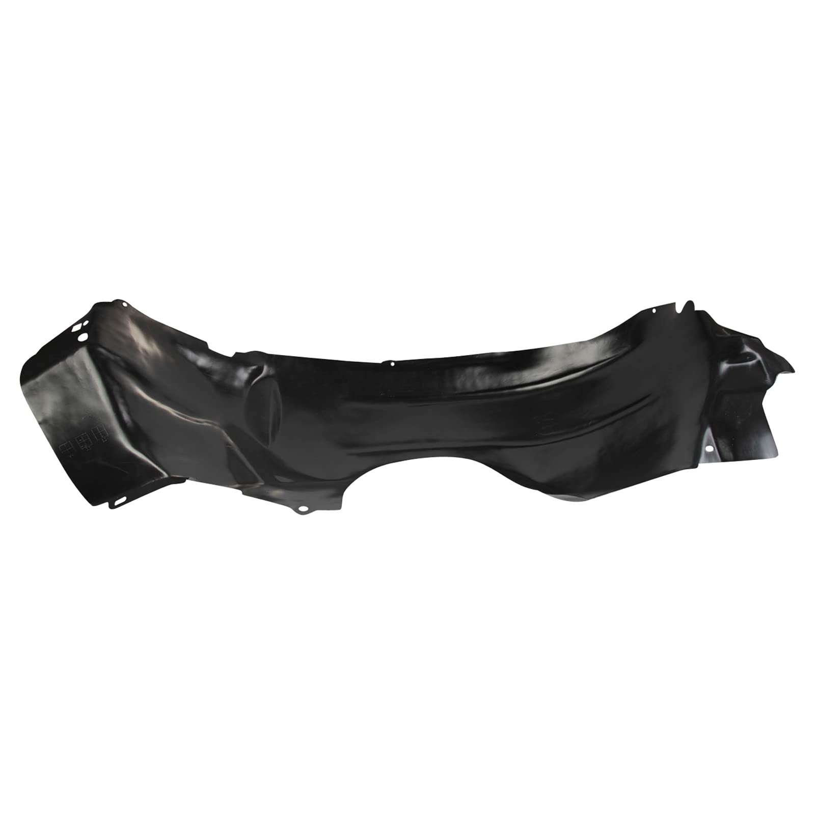 Trq Front Inner Fender Liner Set Compatible With 1994-1998 Ford Mustang Fo1250110 Fo1251110