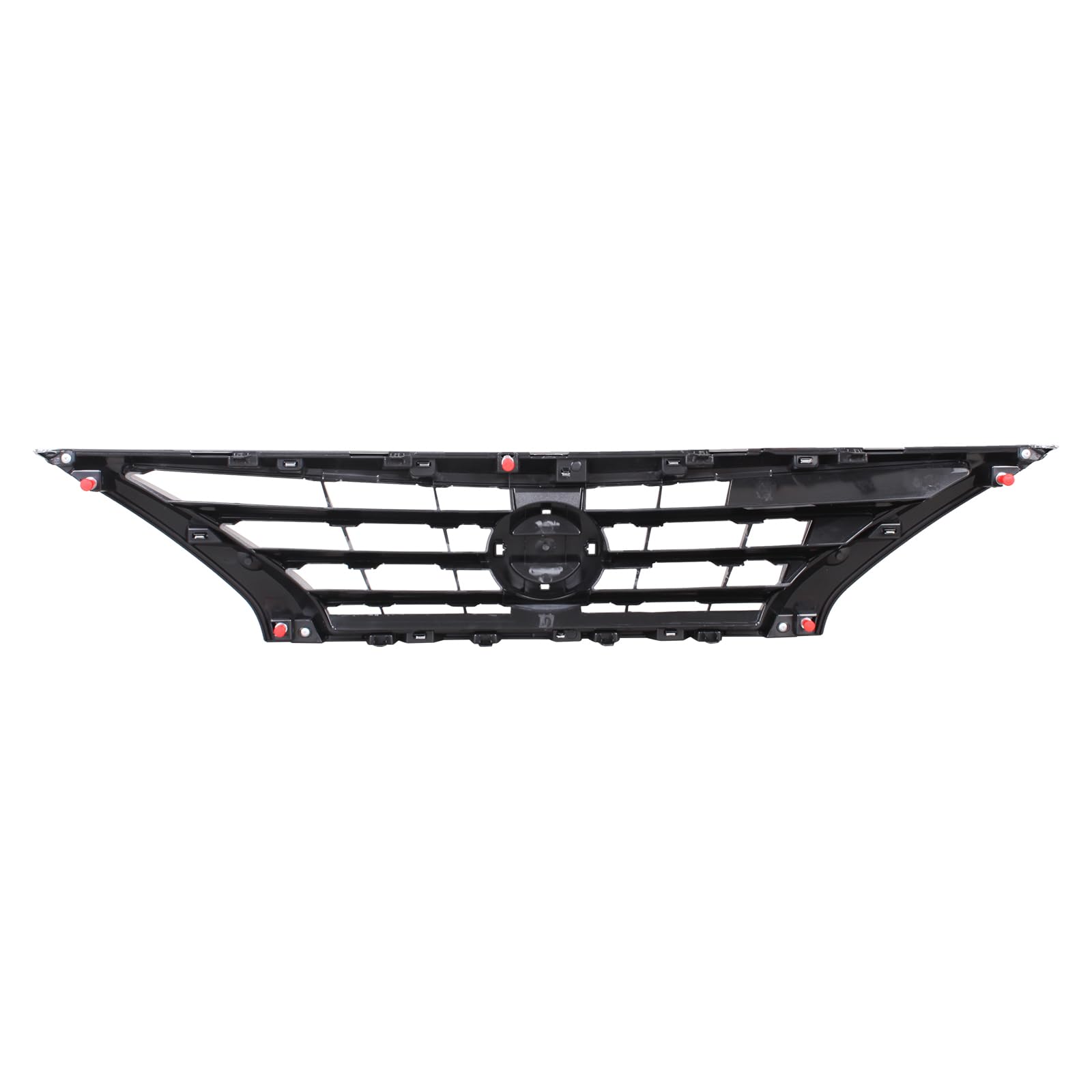 TYG (CAPA QUALITY) Chrome Front Grille Compatible with 2015-2019 Nissan Versa, ABS OEM Replacement Bumper Grill for NI1200261 62