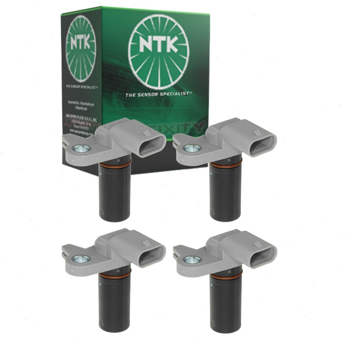 4 pc NTK Camshaft Position Sensors compatible with Ford F-150 2.7L 3.3L 3.5L V6 2011-2022