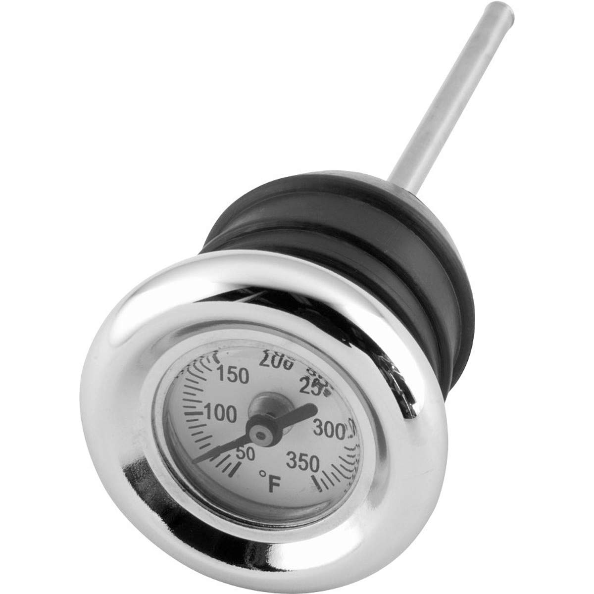 00-17 HARLEY FXST, FLST: Bikers Choice Oil Tank Dipstick With Temperature Gauge