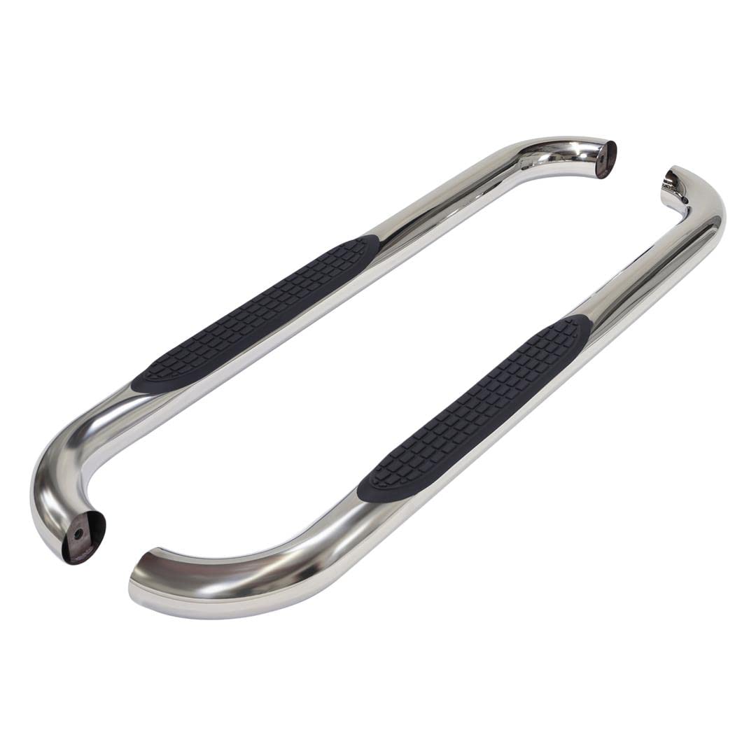 Trailfx A0061S 3 Nerf Bar Chevy Silv Reg 19 Pss