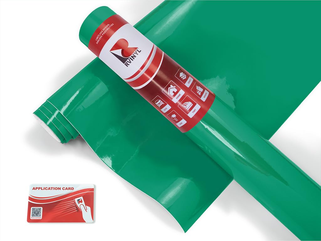 Avery Dennison Sw900 771-O Gloss Emerald Green Supreme Wrapping Film Vinyl Vehicle Car Wrap Sheet Roll - (108'' X 60'')