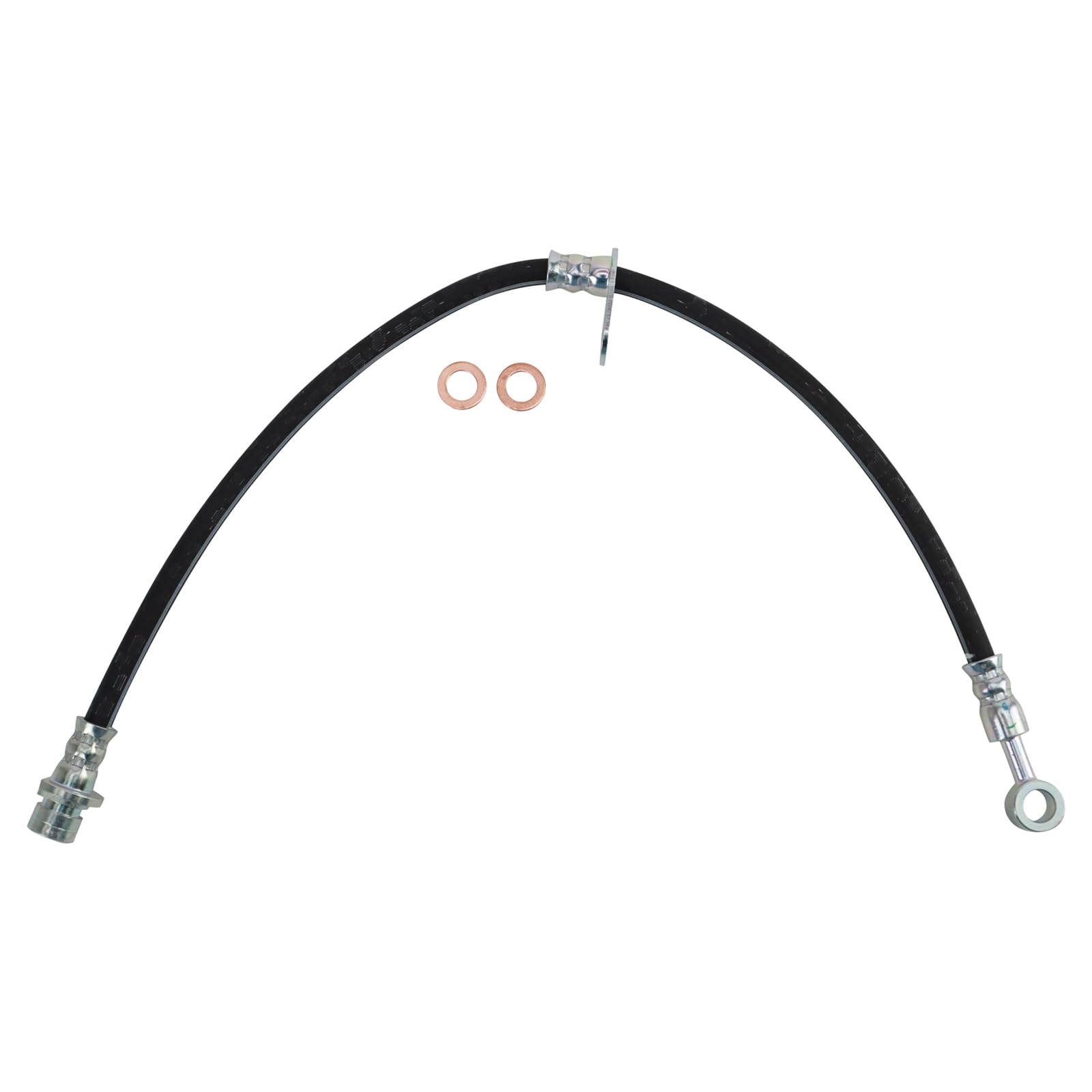 Trq Front Brake Hose Set Compatible With 2007-2013 Acura Mdx 2010-2013 Zdx 2009-2015 Honda Pilot