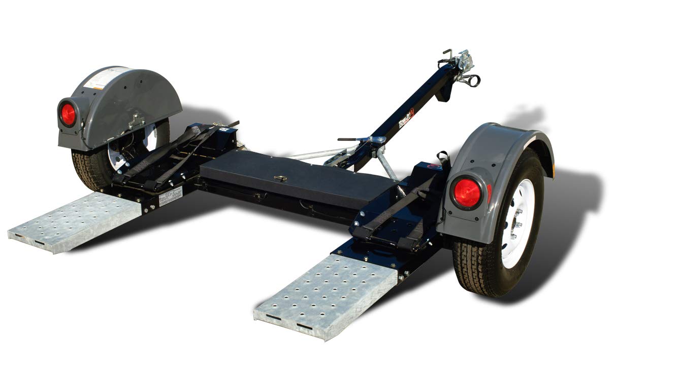 Demco Tow-It 2 Tow Dolly with Surge Brakes, Model 9713047, Durable Polyethylene Construction