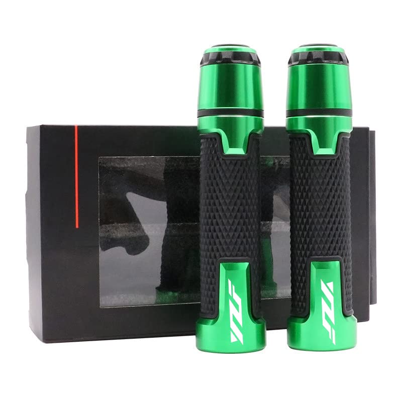 Universal 7/8'' 22mm Motorcycle Powersports Handlebar Grips for Yamaha YZF 600R R1 1998-2019,R3 2015-2019,R6 1999-2019,R6S 2006-
