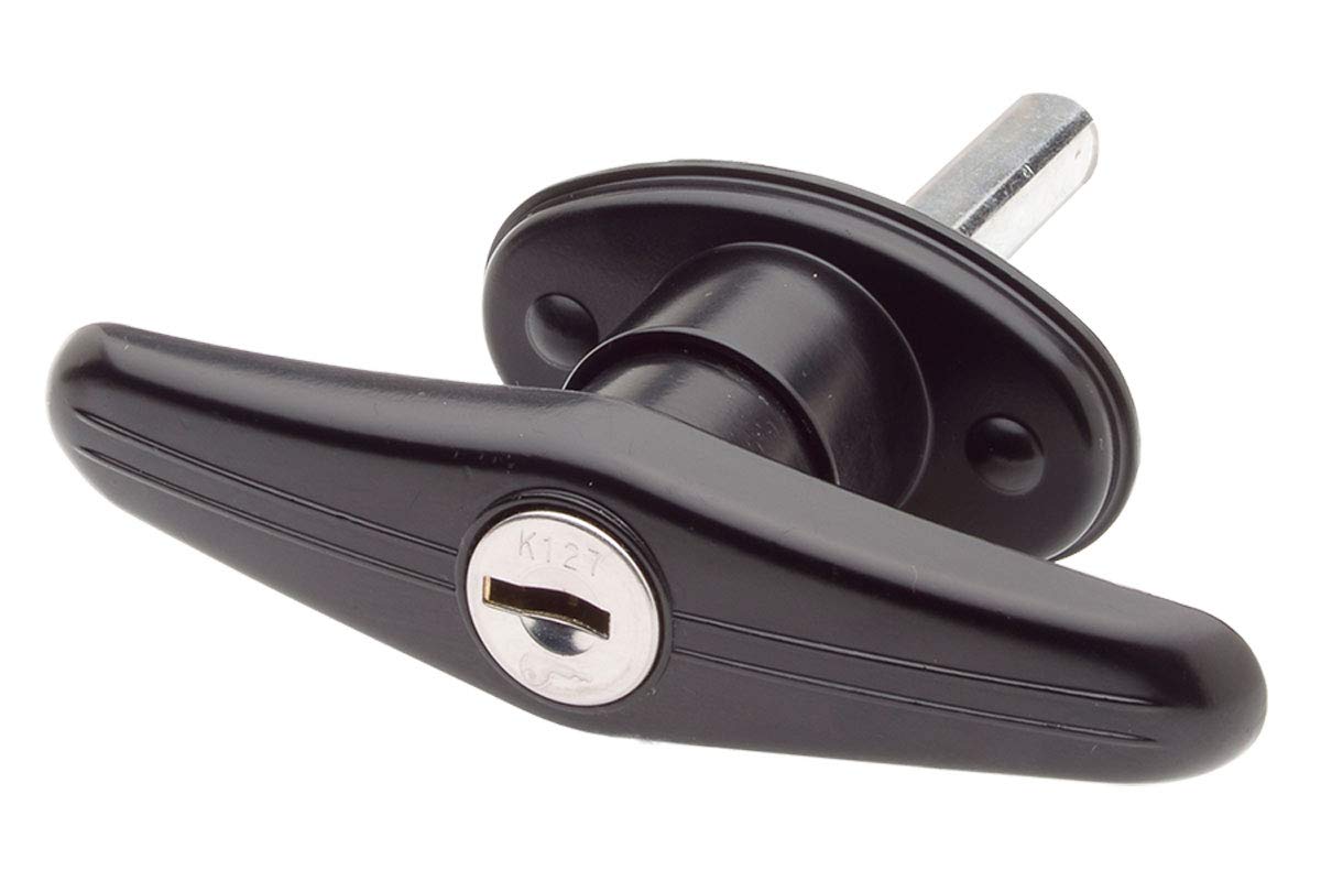 Gordon Glass Truck Cap Locking T-Handle - Clockwise