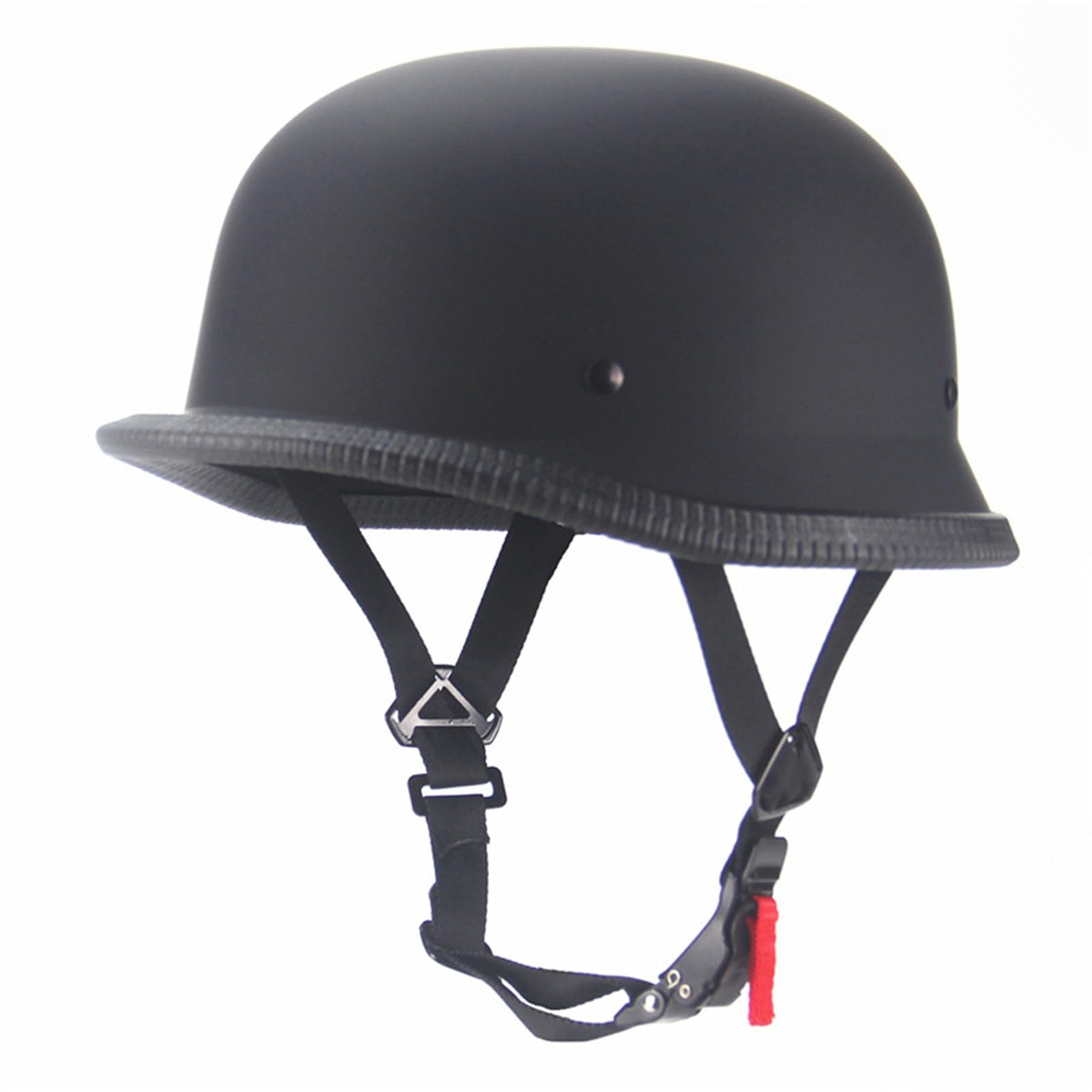 German Style Motorcycle Helmet,Adult Half Helmet Open Face Dot Approved, Motorcycle Cruiser Scooter Cool Helmet (Medium, Matte B
