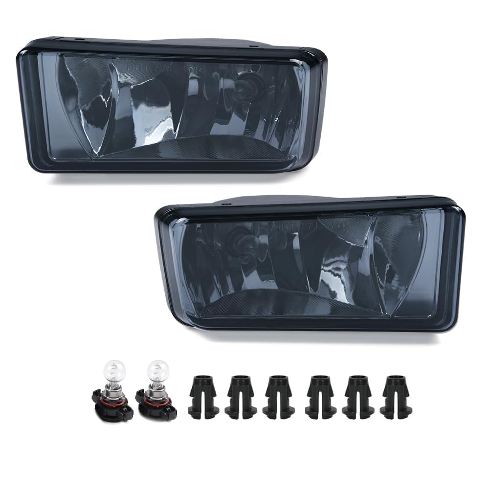 G-Plus Fog Lights Compatible With Chevy Silverado 1500 2007-2015/Fit Chevy Silverado 2500Hd 3500Hd 2007-2014 /Fit Chevy Avalanch