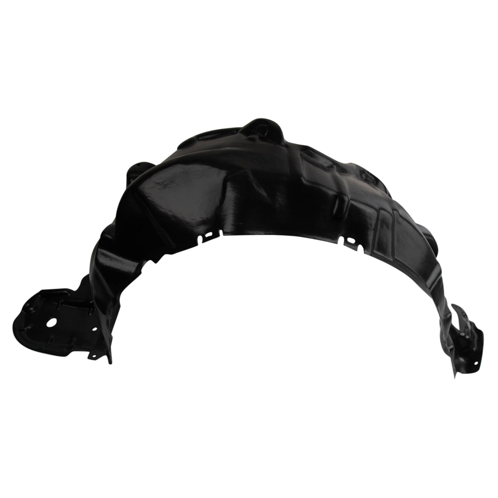 Trq Front Inner Fender Liner Set Compatible With 2010-2015 Toyota Prius To1248158 To1249158