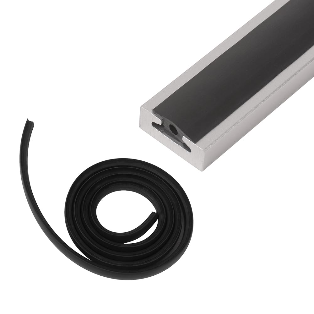Moto4U L Track Filler Strip,3.34-Foot Length Rubber Strip For All Styles Of L Track, Facilitates Easy Rolling Of Motorcycles, At
