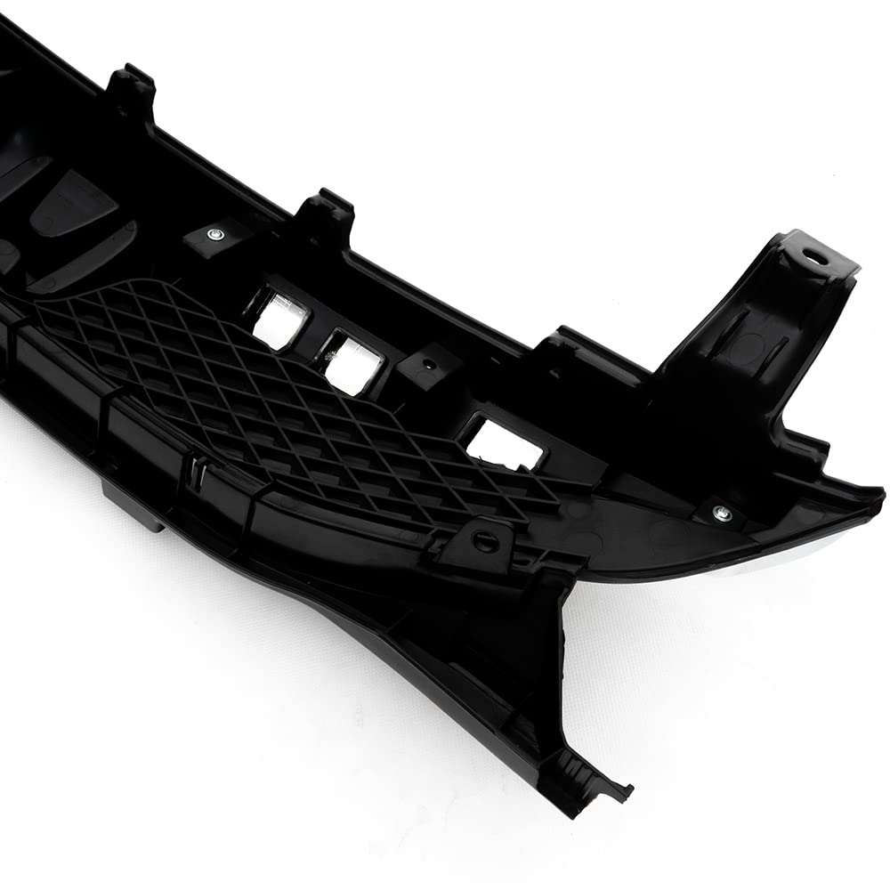 PIT66 Front Bumper Upper Grill Grilles Compatible with Honda Civic Sedan 4 Door 2009-2011 Replaces 71121SNAA50
