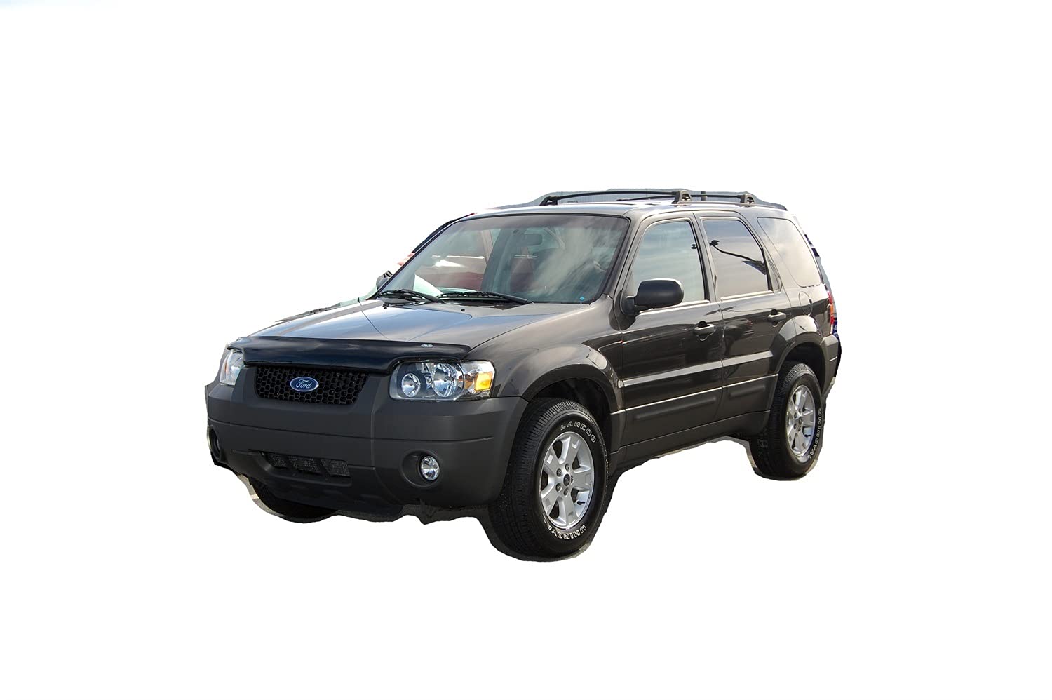 Auto Ventshade [Avs] Bugflector / Hood Shield | Fits 2001 - 2007 Ford Escape, 2005 - 2007 Mariner, 1 Pc. | Dark Smoke - 22249