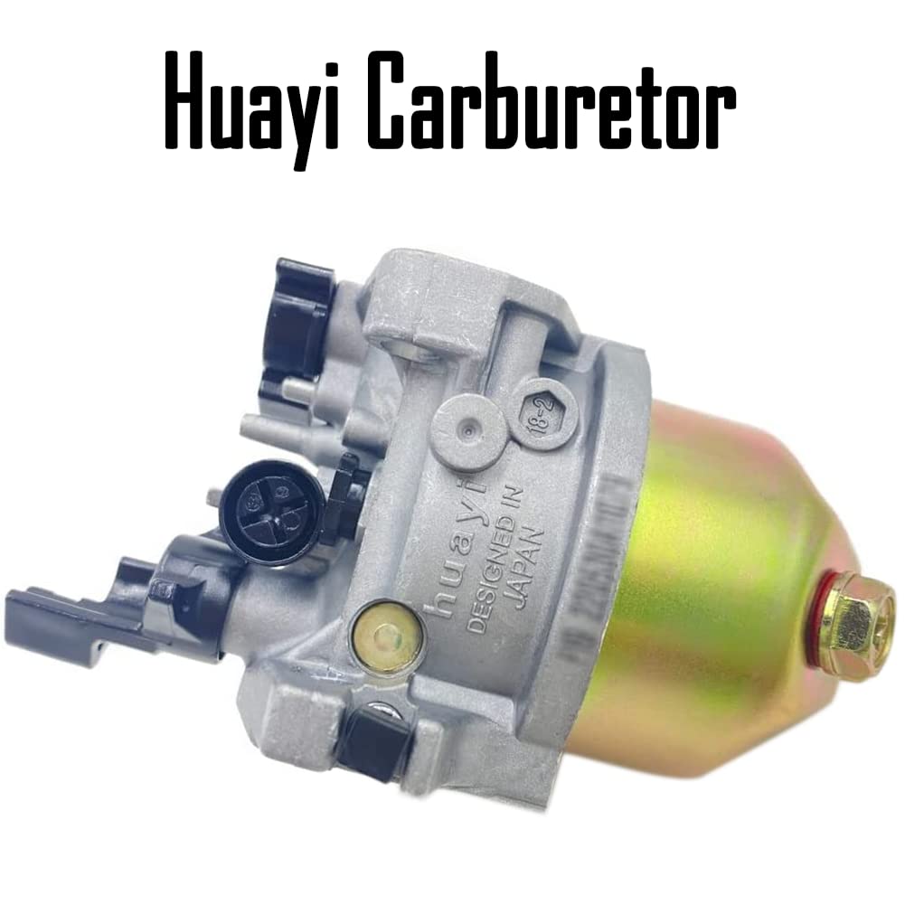 Qymoto Carburetor For Coleman Kt196 With Gaskets 6.5Hp 5.5Hp 196Cc Go Kart Carburetor Huayi Carburetor Ohv Engine Go Kart Carb