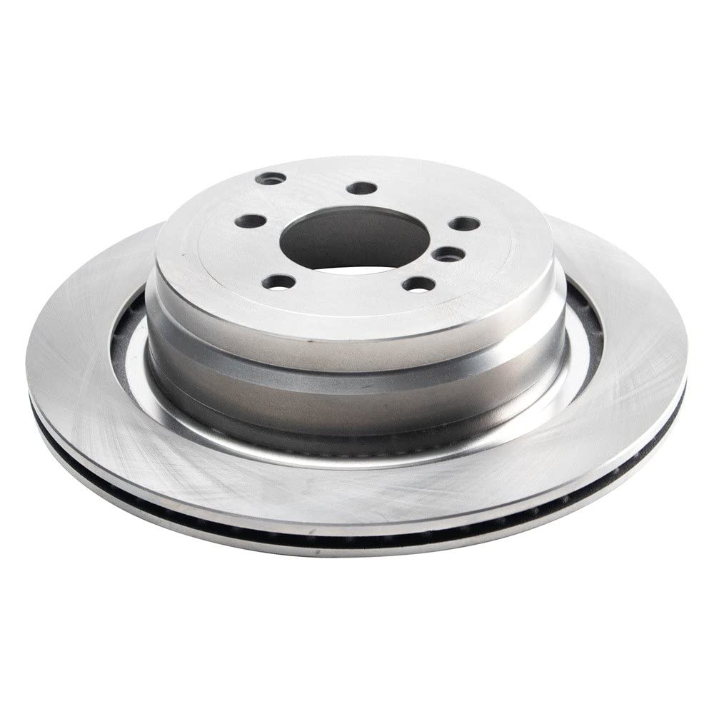 Trq Rear Brake Rotors Set Vented Compatible With 2006-2012 Land Rover Range Rover