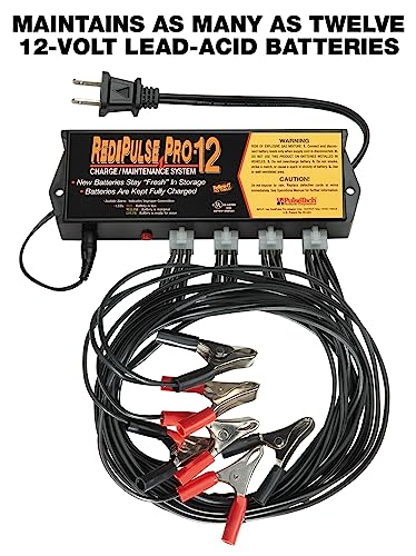 PulseTech PRO-12-RP Battery Maintenance System - RediPulse12 for Optimal Performance