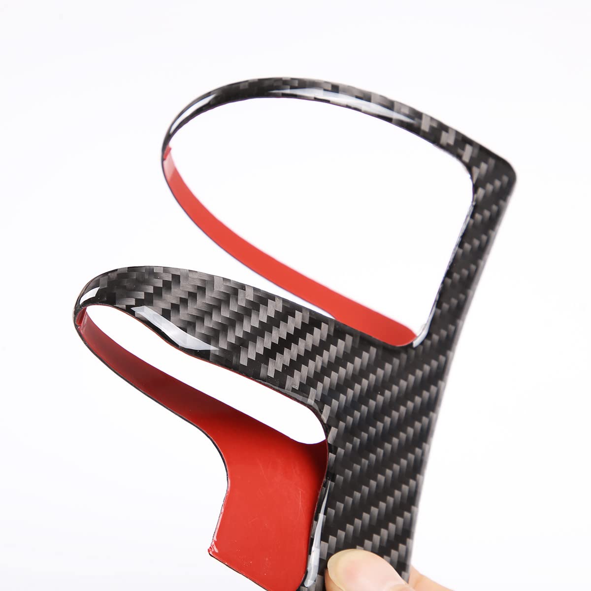 Taruisixt For Toyota Tacoma 2011-2015 Real Carbon Fiber Car Center Control Gear Shift Base Decorative Panel Cover Protection Car Interior Accessories