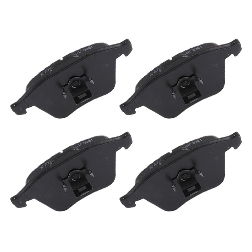 Cciyu D1111 Front Semi-Metallic Disc Brake Pads Kit For Audi A4 2001-2009,For Audi A4 Quattro 2005-2009,For Audi A6 2005-2010,Fo