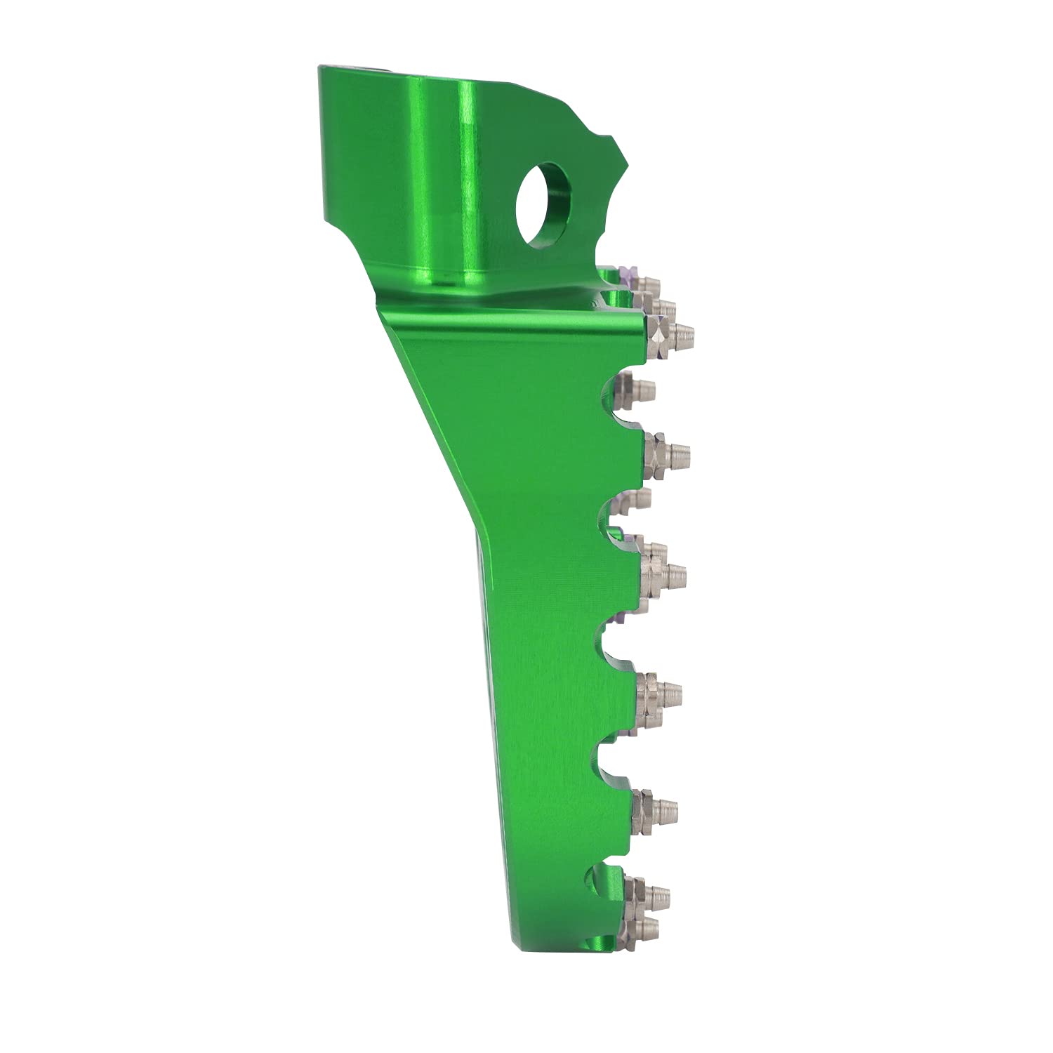Anxin Foot Pegs Motorcycle Footpegs Foot Pedals Rests Cnc For Klx 110 Klx110 2002-2023 Klx110L 2010-2023 Kx60 1998-2003 Green Oe