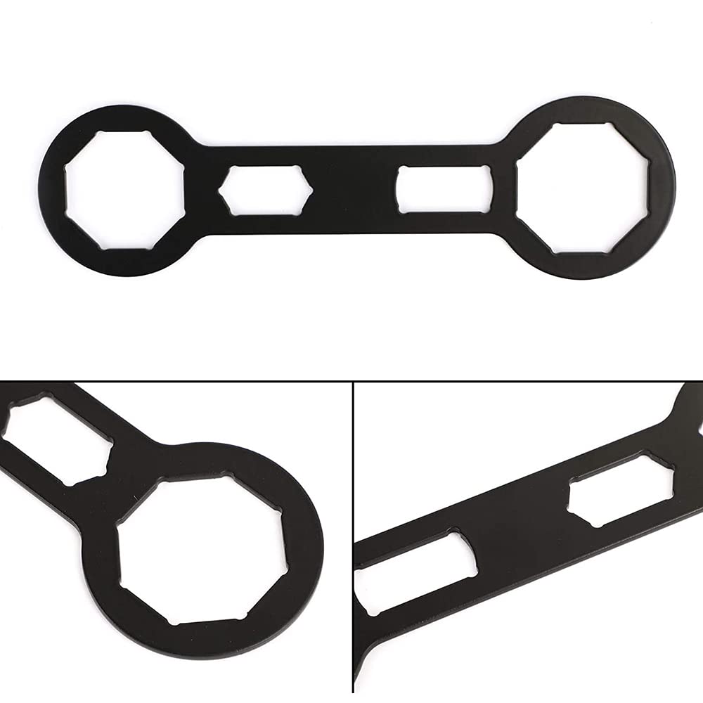 P1Tools Fork Cap Wrench 46Mm / 50Mm,For Suzuki H-Onda Cr Crf 250 450 Rebuild Tool Front Forks,Motorcycle Dirt Bike Repair Tool