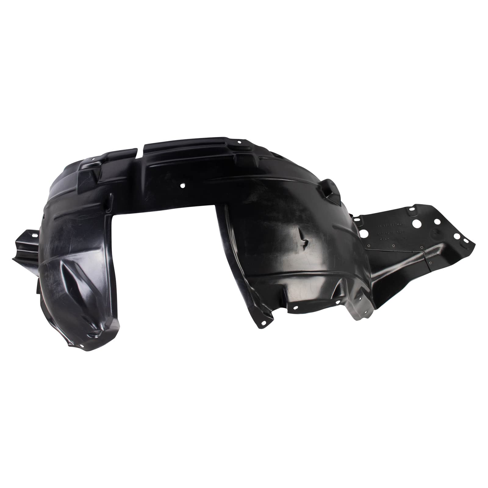 Trq Front Inner Fender Liner Set Compatible With 2010-2012 Nissan Sentra Ni1248132 Ni1249132
