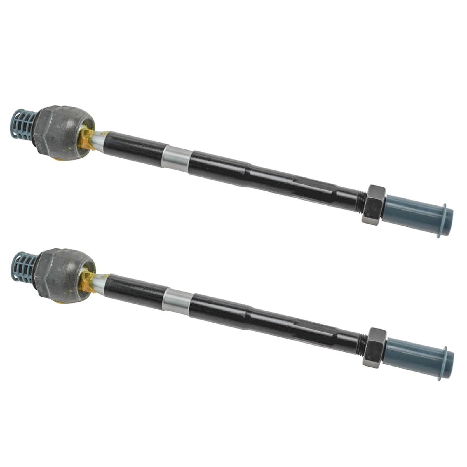 TRQ Front Inner Tie Rod Set Compatible with 2008-2017 Buick Enclave 2009-2017 Chevrolet Traverse 2007-2016 GMC Acadia 2017 Acadi
