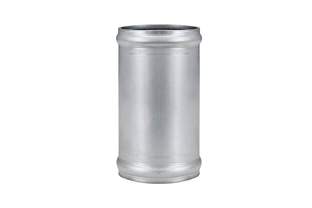 Hps Aj300-400 6061 T6 Aluminum Joiner Tubing With Bead Roll, 16 Gauge, 3 Length, 4 Od, 0.065 Wall Thickness
