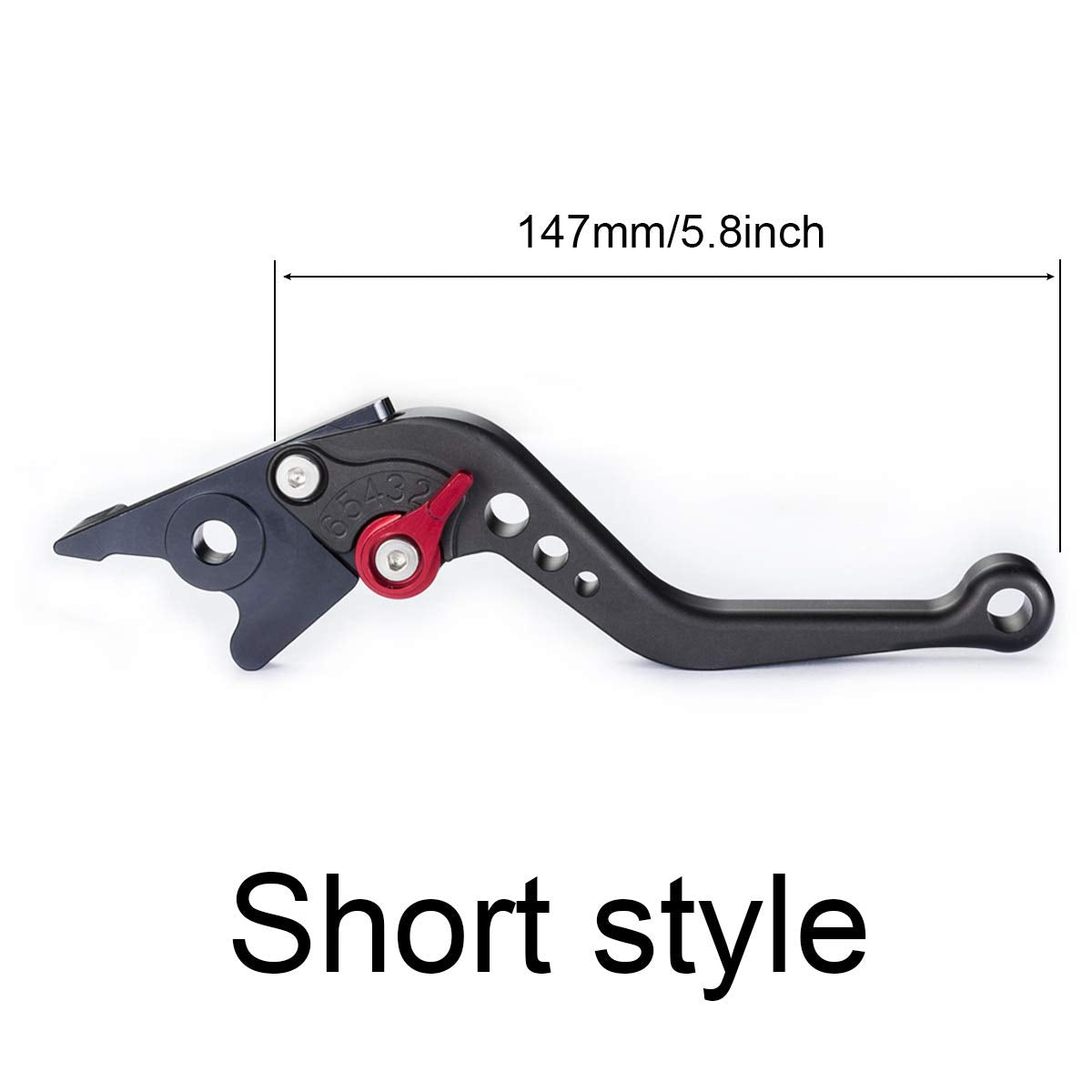 Hopider Short Brake Clutch Levers For Compatible With Yfm 700 Raptor 2000-2006, Yfm 660 Raptor 2001-2006, Yfz 450 S/T/V 2003-200