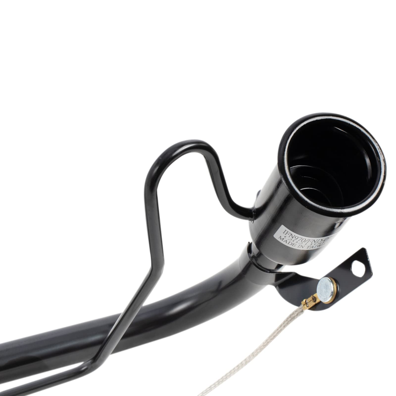 Trq Fuel Tank Filler Neck Black Compatible With 2010 Dodge Ram 2500 2011-2013 Ram 2500