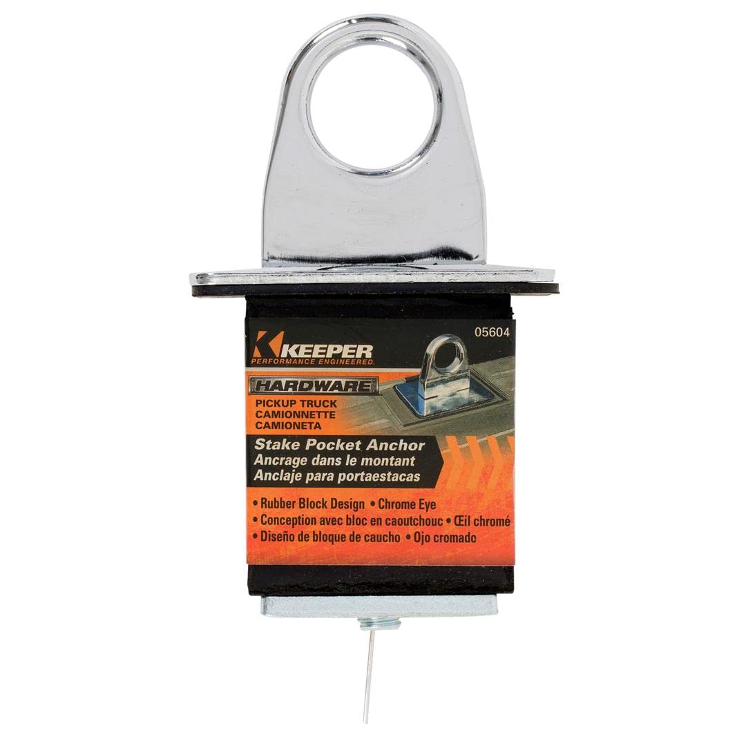 HAMPTON PROD Keeper 89604 Anchor Point, Box of 12 (Chrome)