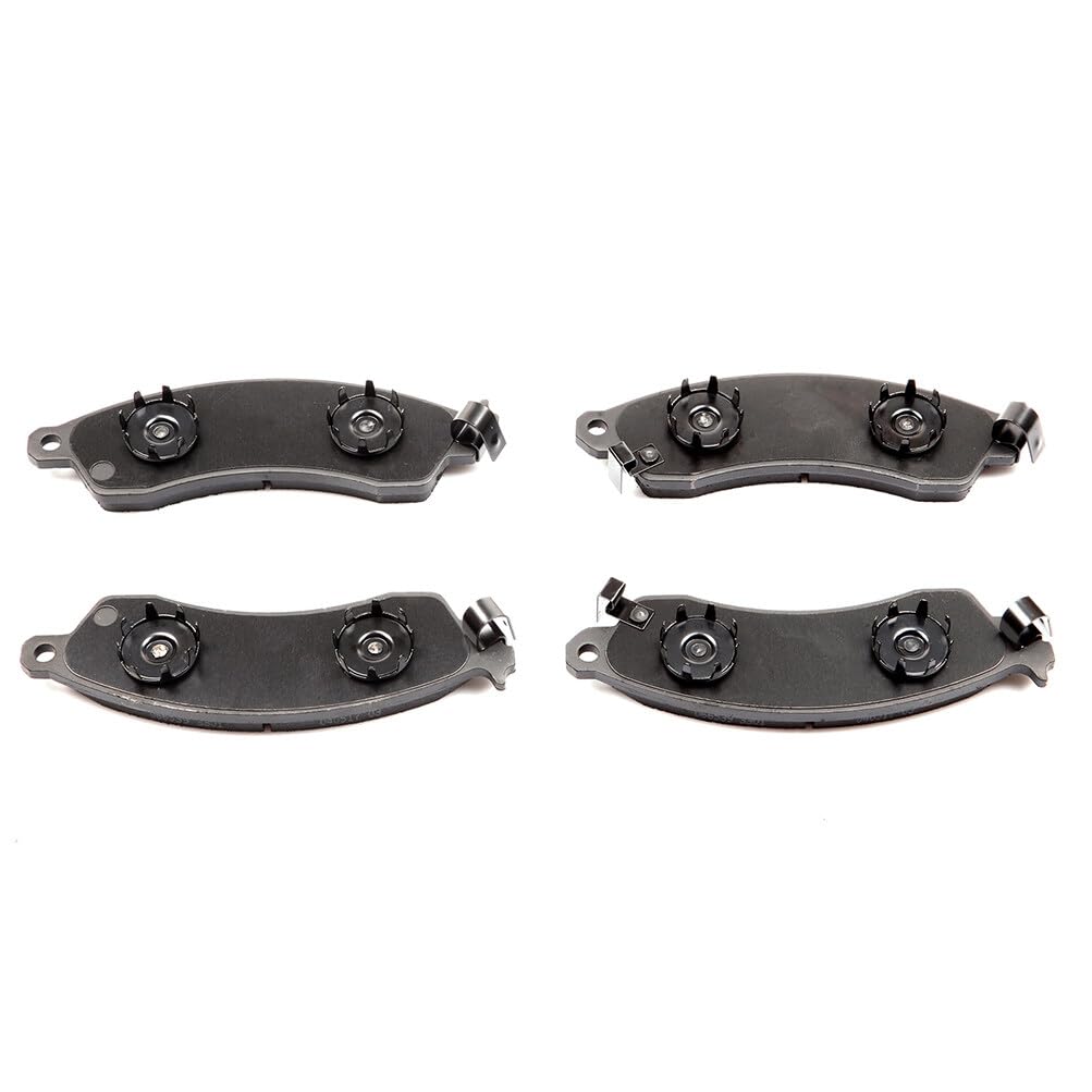Cciyu D412 Front Semi-Metallic Disc Brake Pads Kit For Chevrolet Camaro 1988-1991,For Chevrolet Corvette 1988-1996,For Pontiac F