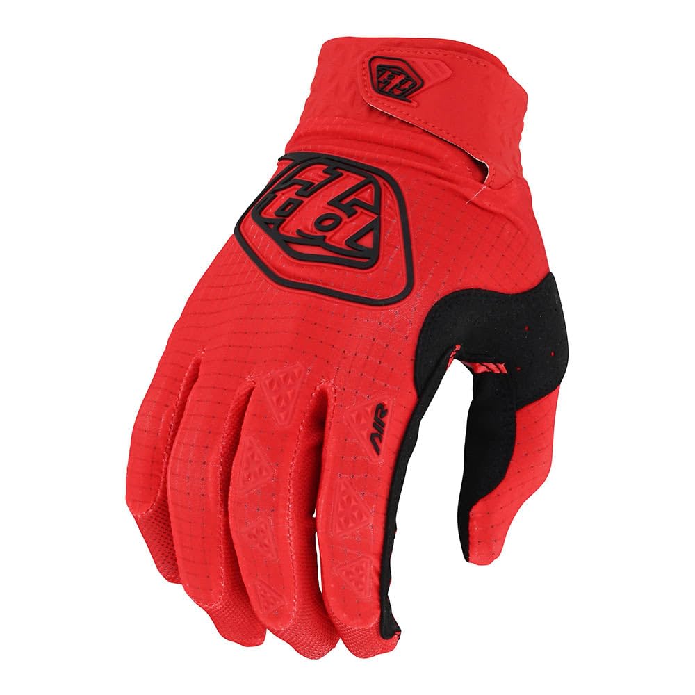 Troy Lee Designs X Oakley Vision Air Glove For Mountain Bike/Bmx/Motorcycle/Dirtbike, Breathable, Silicon Grips Air Glove; Red X