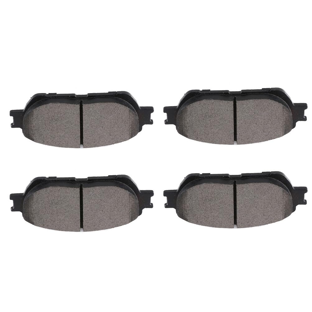 Cciyu D906 Front Semi-Metallic Disc Brake Pads Kit For Lexus Es300 02-03,For Lexus Es330 04-06,For Toyota Avalon 05-07,For Toyot