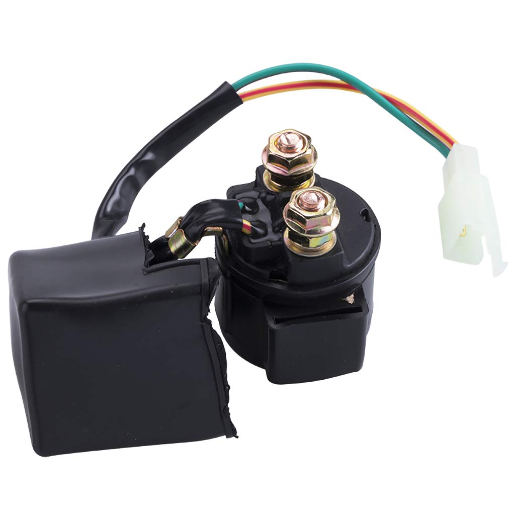 CNCMOTOK Starter Solenoid Relay for 4-Stroke GY6 50cc 125cc 150cc 200cc 250cc ATV Dirt Bikes Scooters Go Kart Dne Buggys Quad 4