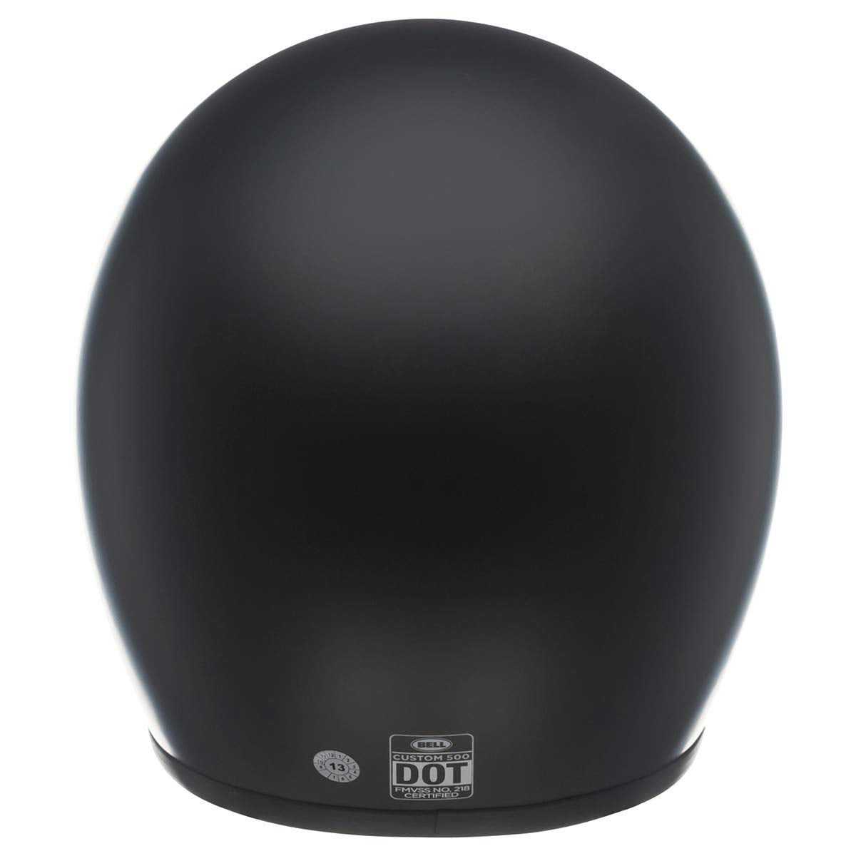 Bell Custom 500 Open-Face Motorcycle Helmet (Matte Black - X-Large)