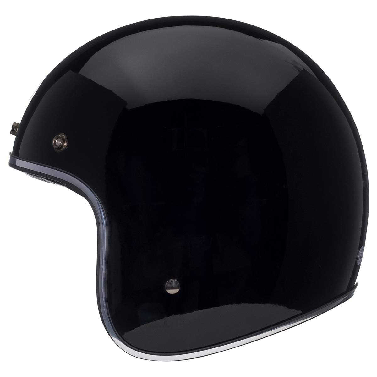 Bell Custom 500 Open-Face Motorcycle Helmet (Gloss Black - Large)