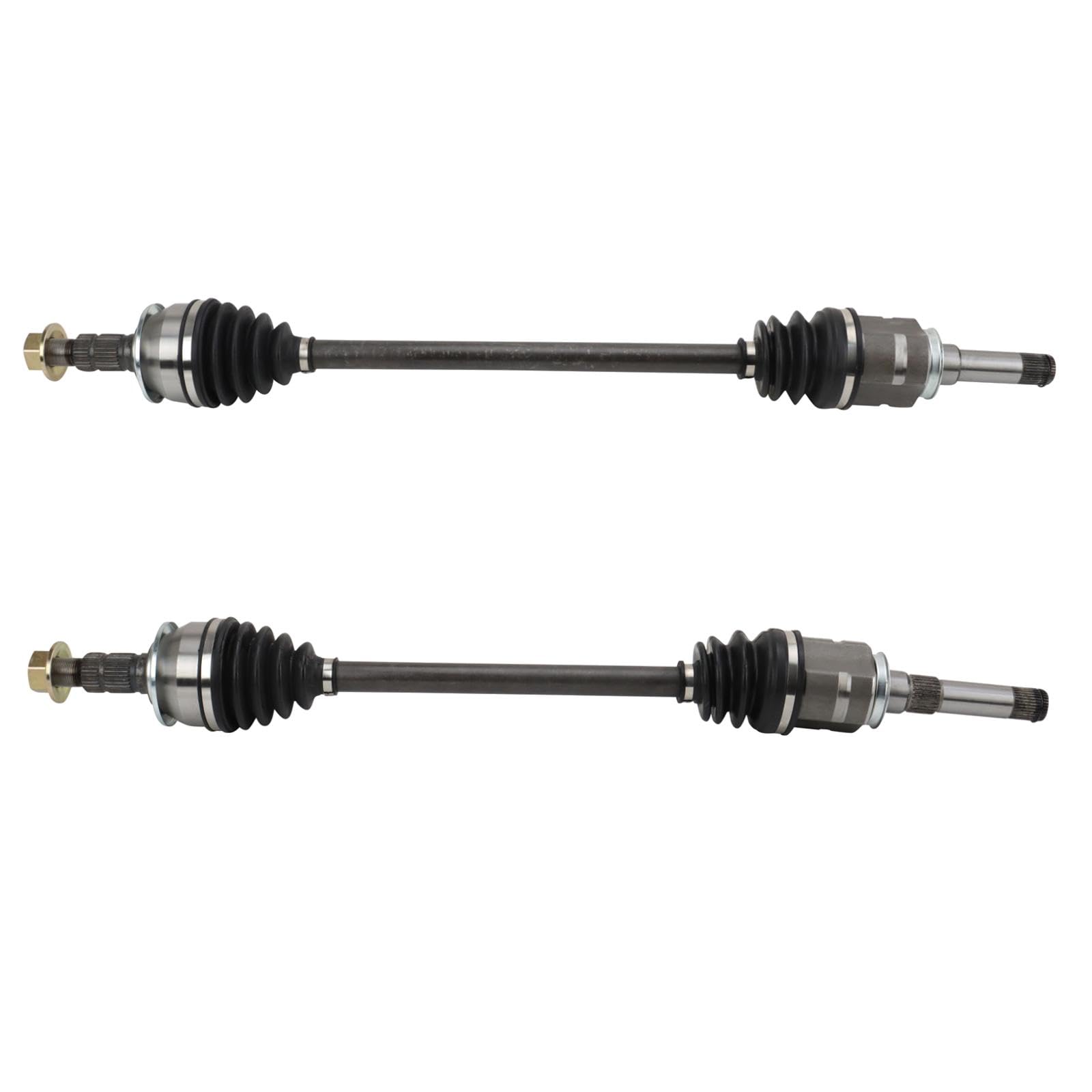 TRQ Rear CV Axle Shaft Assembly Set Compatible with 2010-2016 Buick LaCrosse 2014-2017 Regal 2013-2019 Cadillac XTS