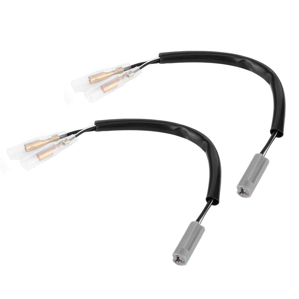 for Yamaha Turn Signal Adapter Replacement, 7.5in Turn Signal Wiring Adapter Plug Motorcycle Parts Signal Lights Retrofit for YZ