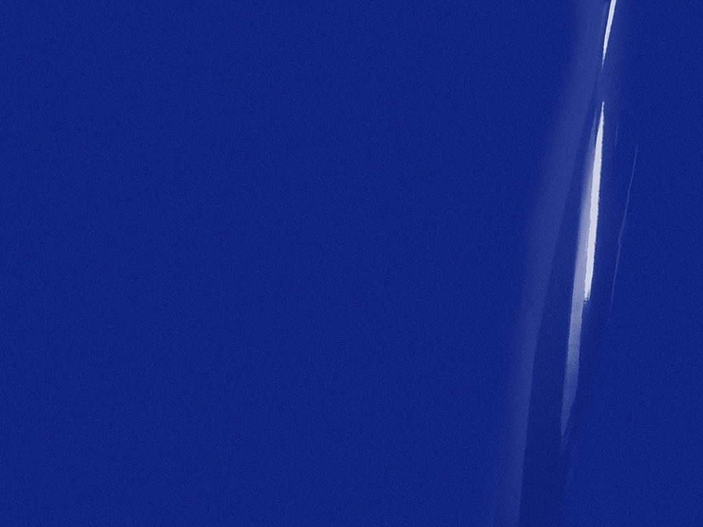 Rvinyl 3M 1080 G377 Gloss Cosmic Blue Vinyl Wrap Film Sheet, 5ft x 6in, Air-Release for Cars & Trucks
