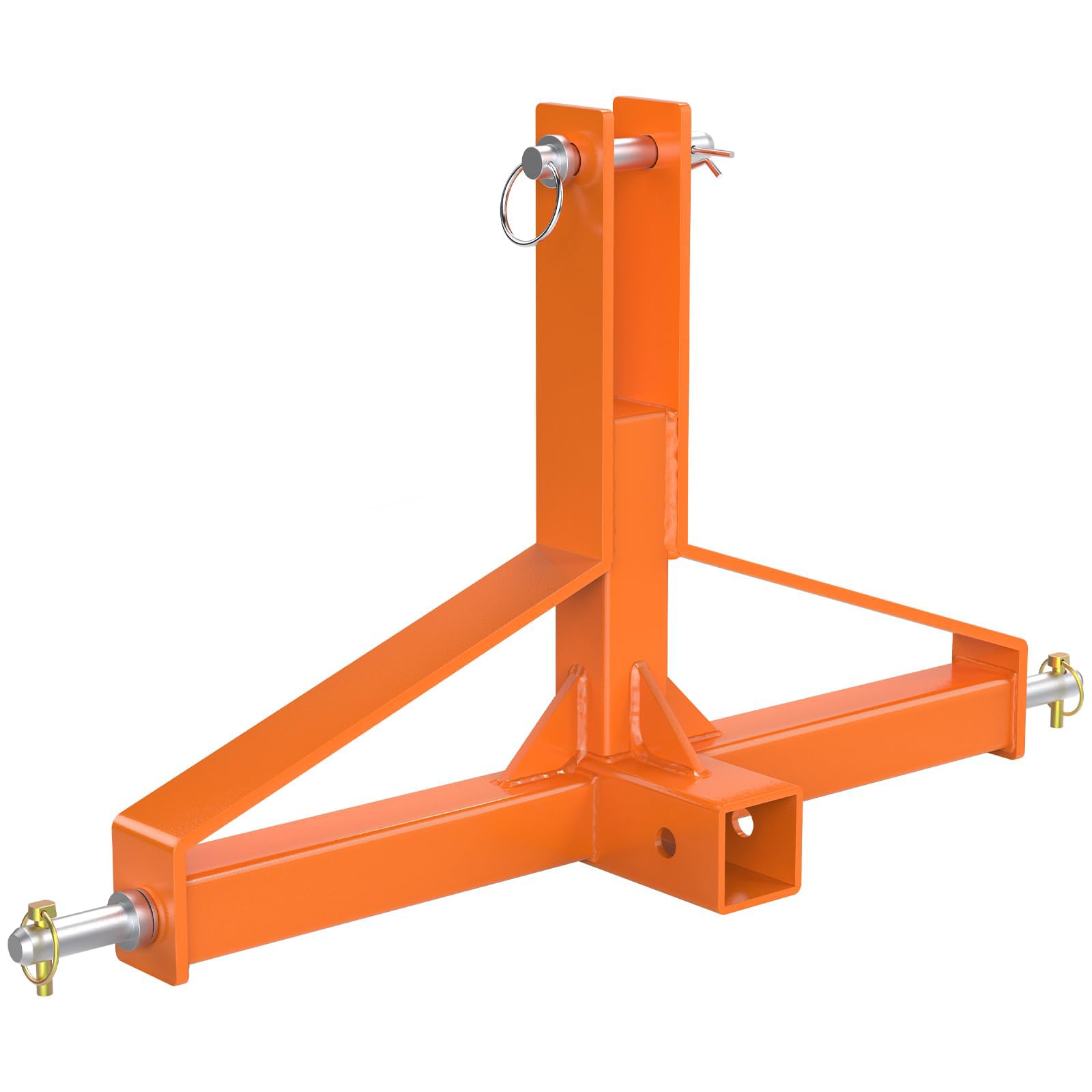 GarveeTech 3 Point 2 in Trailer Hitch Receiver Heavy-Duty for Category 1 Tractors Compatible with Kubota, BX, LM25H, WLM Tractor