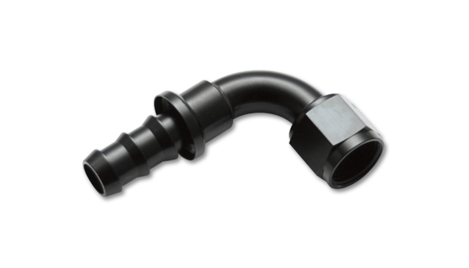 Vibrant Performance -8AN Push-On 90 Degree Hose End Fitting