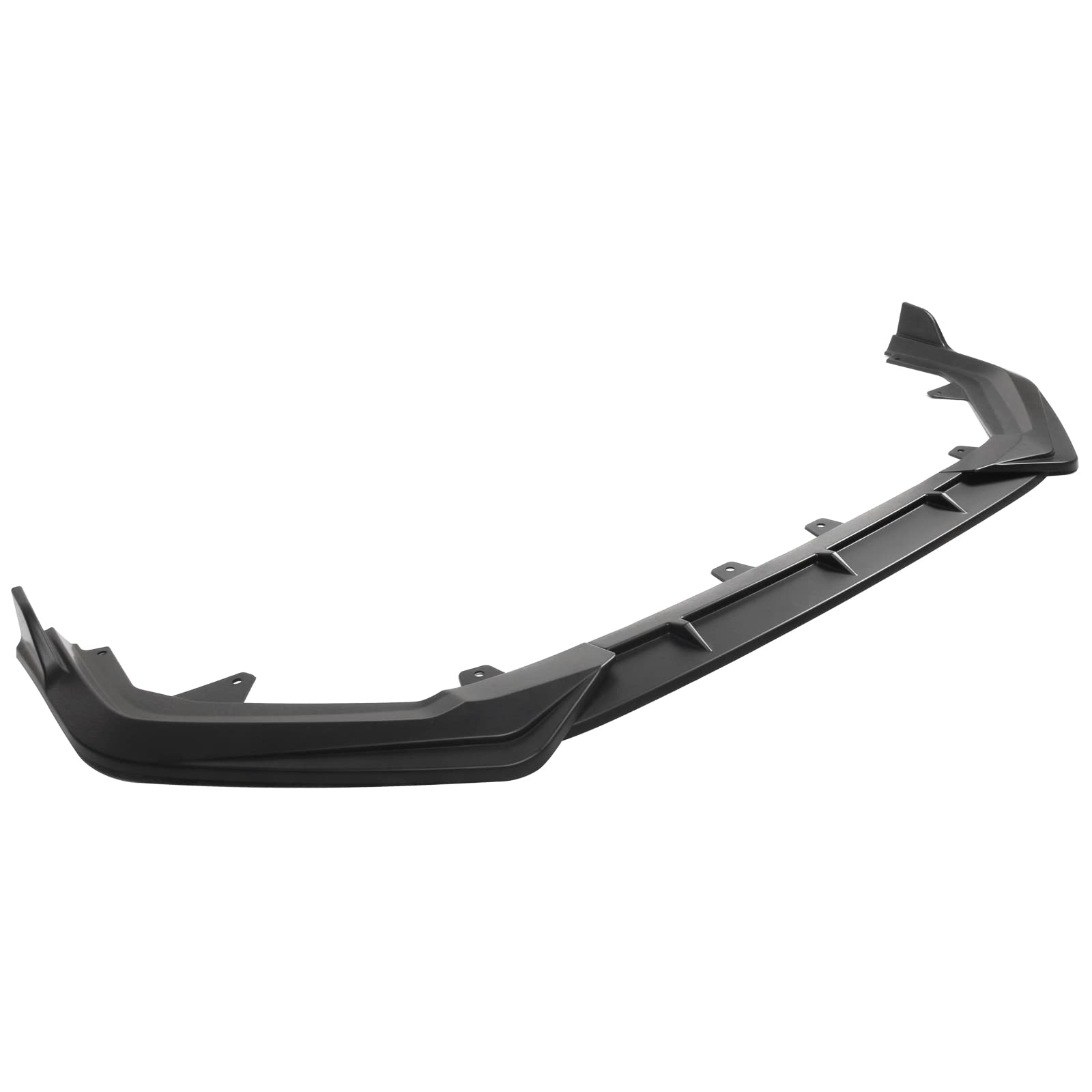 IKON MOTORSPORTS Front Bumper Lip for 2022-2024 Honda Civic Sedan & Hatchback, Gloss Black PP Body Kit
