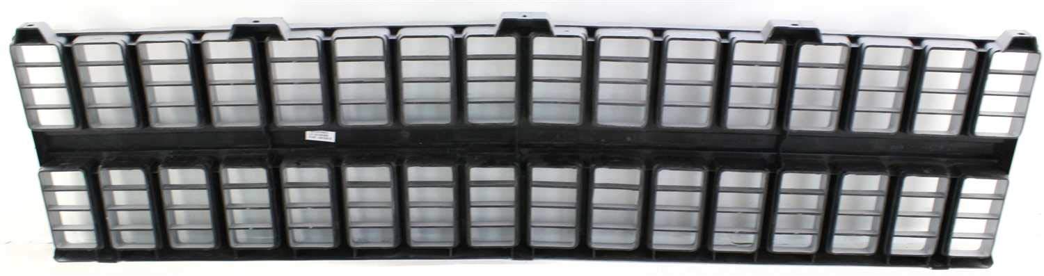 Garage-Pro Grille Assembly for 1981-1982 Chevrolet C10/K10/C20/K20/C30/K30, Silver Shell and Insert, Model JCW6718GP, Plastic