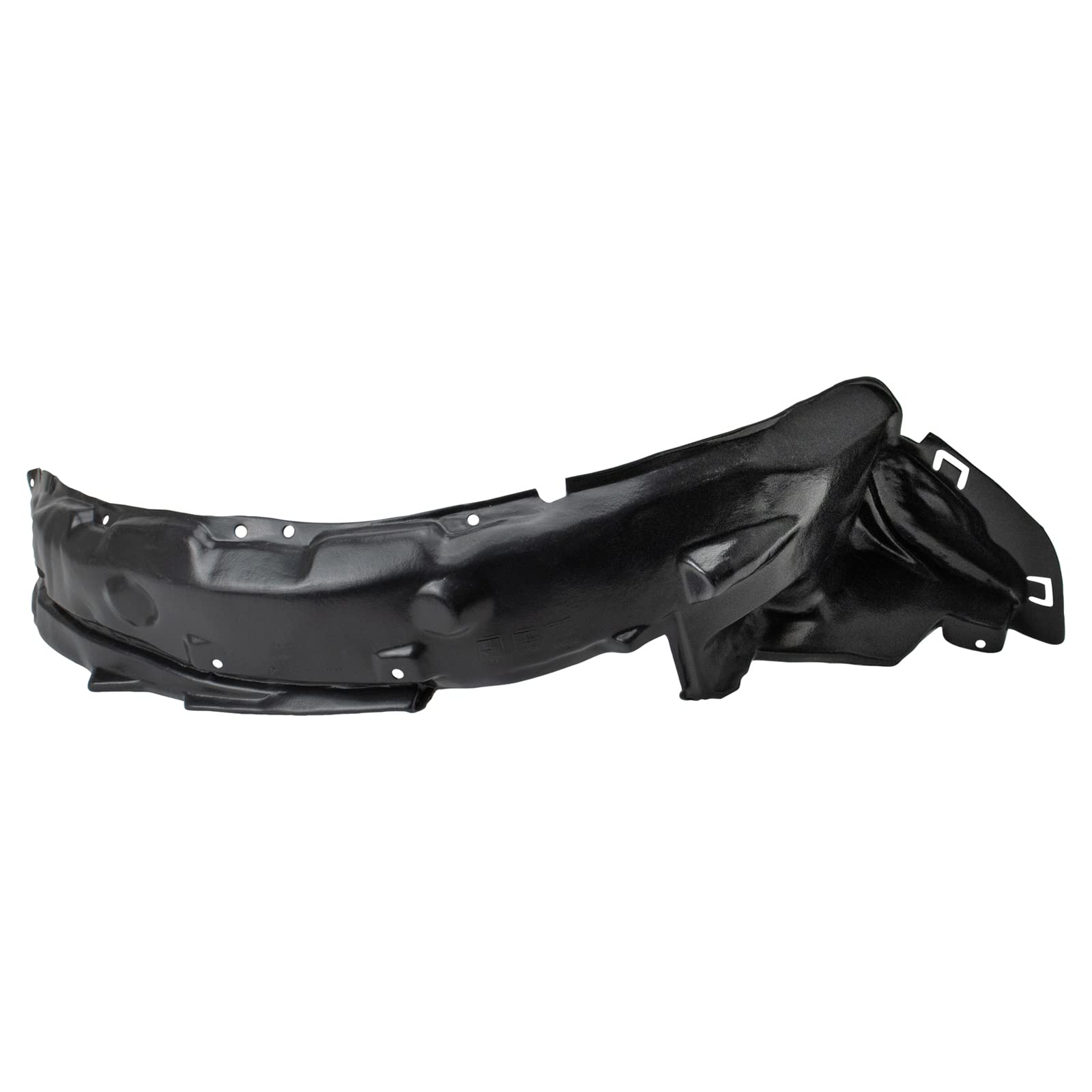 Trq Front Inner Fender Liner Set Compatible With 1992-1995 Honda Civic Ho1248102 Ho1249102