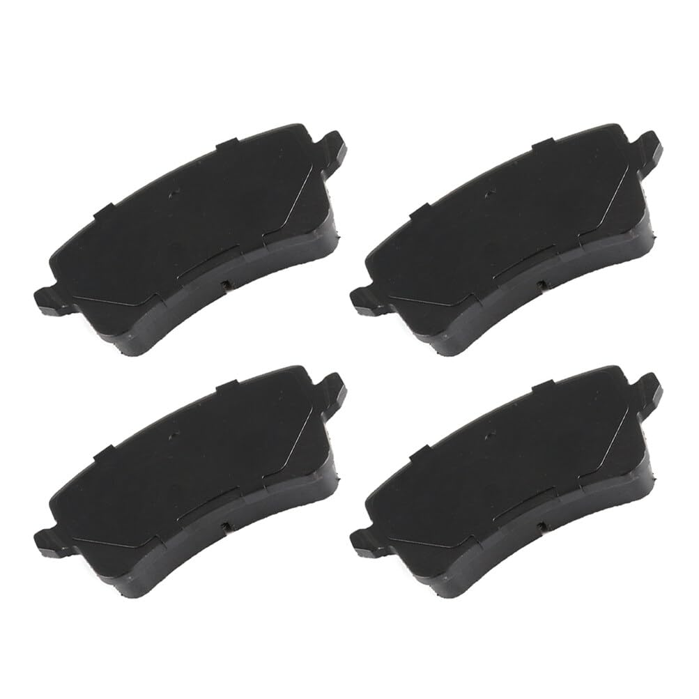 Cciyu D1386 Rear Semi-Metallic Disc Brake Pads Kit For Audi A4 A4 Allroad A4 Quattro A5 A5 Quattro Allroad Q5 S4 S5 4Pcs