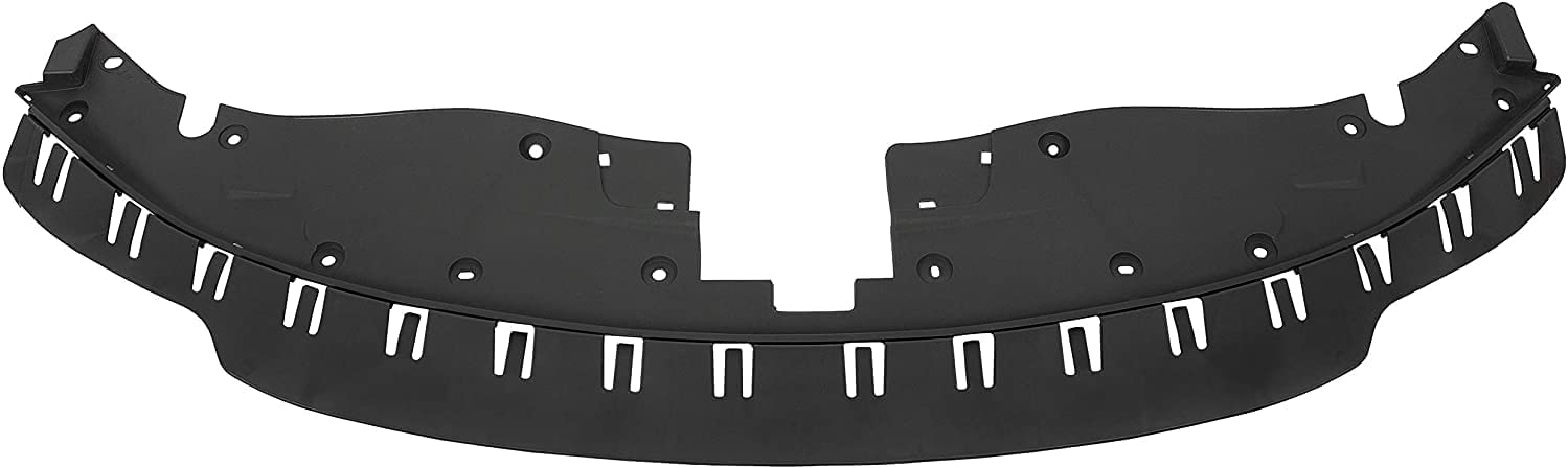 HECASA Radiator Support Cover for 2015-2023 Dodge Charger, Black Plastic, Model CB-1610, Replacement for CH1224101 68226530AE